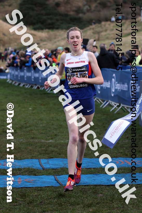 Junior womens Great Edinburgh Cross Country, 2017 Great Edinburgh Cross Country. Photo: David T. Hewitson/Sports for All PIcs